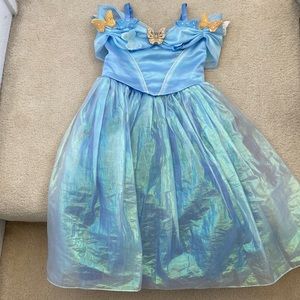 Authentic Disney Store Cinderella Butterfly Edition Dress size 4